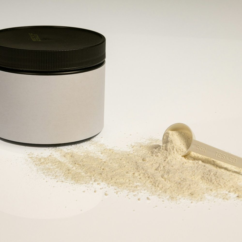 Fabricación de complementos en polvo en bote y doypack con marca propia - Koelan Labs